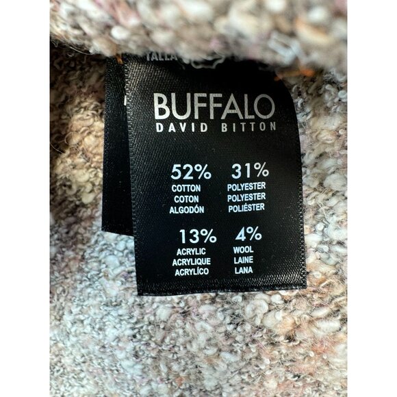 Buffalo David Bitton Womens Textured Cotton Blend Knit Sweater XL - Picture 5 of 8